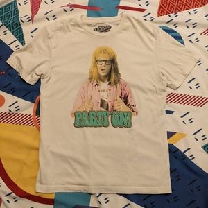 Wayne's World "Party On!" Garth Vintage Tee